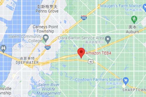 TEB4倉(cāng)庫(kù)地址:747 Courses Landing Rd, Penns Grove, NJ 08069
TEB4倉(cāng)庫(kù)地址:747 Courses Landing Rd, Penns Grove, NJ 08069
